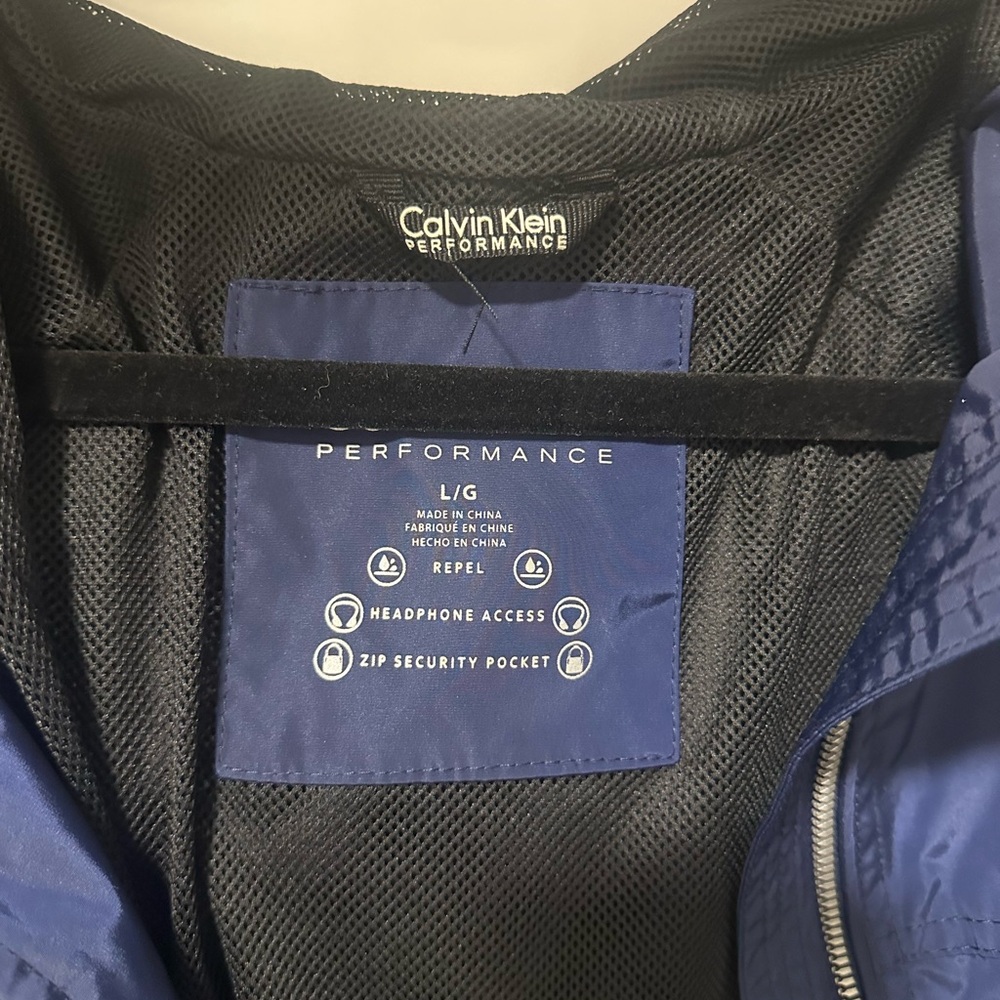 Calvin Klein Performance Navy Jacket